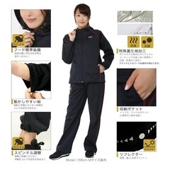 男女兼用サウナスーツの画像