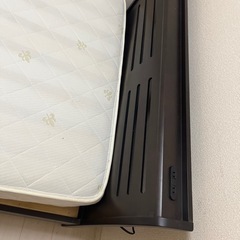 マットレス➕ベッドフレームの画像