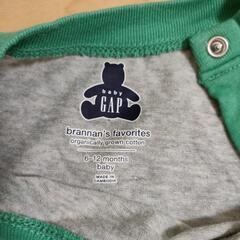 GAP(ギャップ)　ベビー用半袖ロンパース　6〜12M(70cm)の画像