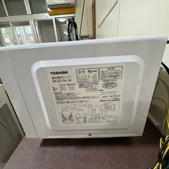 電子レンジ 東芝TOSHIBA 900W 2019年製 ER-SS17A-Wの画像