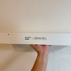 MOSSBLANDA 壁掛けシェルフ ホワイト 60cmの画像