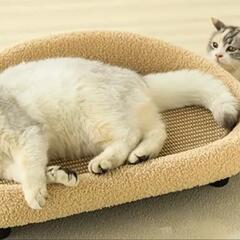 新規入荷　猫用ソファーベージュの画像