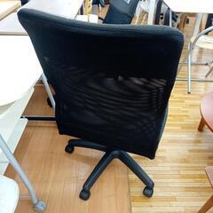【リユースのサカイ八街店】★ジモティ割あり★ オフィスチェア　ブラック　クリーニング済　YJ6980の画像