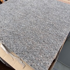 グレー系カーペット 50cm x 50cm 10枚入りx2箱の画像