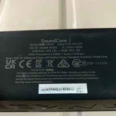アンカーBluetoothスピーカーの画像