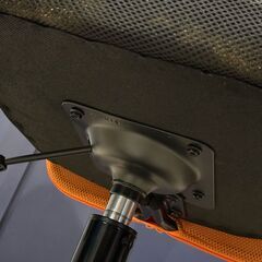 【急募】オフィスチェア　オレンジ3の画像