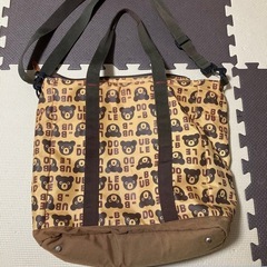 ミキハウス✨ダブルビー✨定価約27,000円✨マザーズバッグ✨ベビーバッグ✨カバンの画像