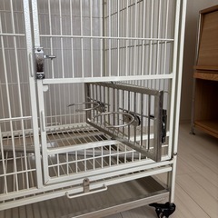 大型バードケージ　中古　スチール製の画像
