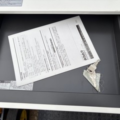 オカムラ　サイドデスク収納の画像