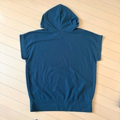 レディース 半袖 パーカーの画像