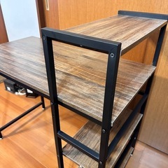 （取引確定）棚付きデスクの画像