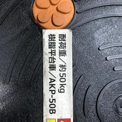 【松本市引き取り限定】樹脂平台車の画像