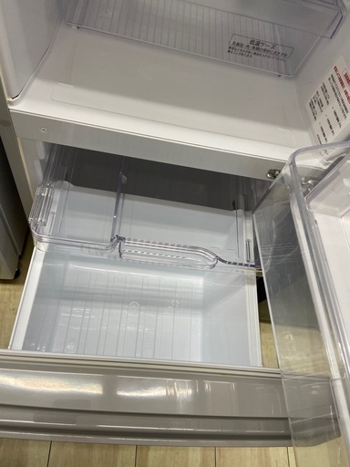 三菱146L冷凍冷蔵庫:2016年製【リサイクルフカツ岡崎倉庫店】250724NA-4 三菱146L冷凍冷蔵庫:2016年製【リサイクルフカツ岡崎倉庫店】250724NA