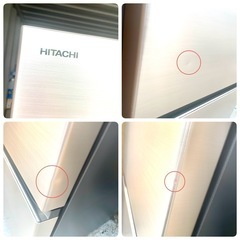 Hitachi R-V38KV 2020年式　シャンパン 冷蔵庫 60cm スリムタイプの画像