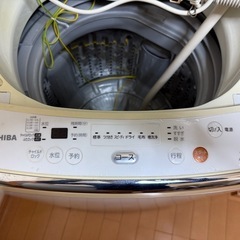受け取り者決定TOSHIBA洗濯機の画像