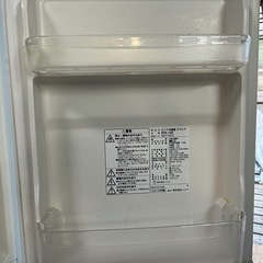 2019年製  2ドア冷蔵庫 グラシア 品番: NTR-106の画像