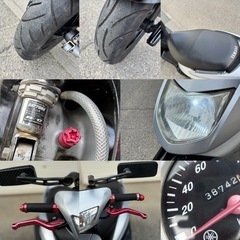 ⭐️シグナスX.125⭐️DAYTONAサス・社外レバー左右⭐️プラグなど新品交換⭐️原付二種スクーター⭐️の画像