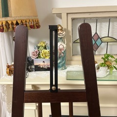 大型 イーゼル 絵 ガーデニング Well come ボード 木製の画像