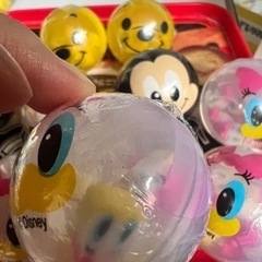 ディズニー  ボール　消しゴム入りの画像
