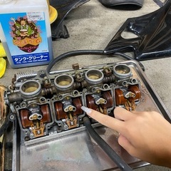 kawasaki バリオス1型 45馬力 羽テール ショート管キャブ清掃済みの画像