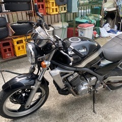 kawasaki バリオス1型 45馬力 羽テール ショート管キャブ清掃済みの画像