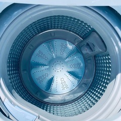 🌸Haier 全自動電気洗濯機 JW-C55FKの画像
