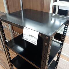 【リユースのサカイ八街店】★ジモティ割あり★ スチールラック　ブラック　クリーニング済　YJ6988の画像