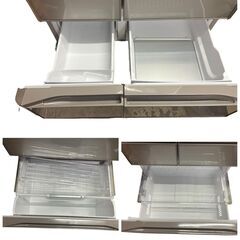 日立 HITACHI ノンフロン冷凍冷蔵庫 R-X51N (XN)型 6ドア 505L 2020年製 動作確認済 中古品　直接引取大歓迎‼　地域限定有料配送サービスあり‼の画像