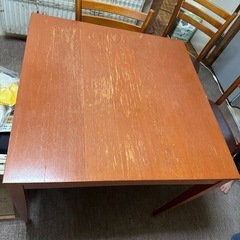 食卓テーブル・椅子4脚セットの画像