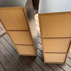 3段カラーボックス２個の画像