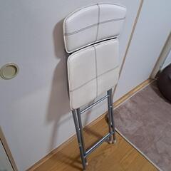 ニトリ　折り畳み式チェアの画像