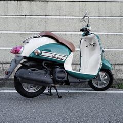 アウトレットセール《YAMAHA》Vino DX インジェクション サイドスタンド付き 1オーナー 希少カラー 美車の画像