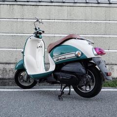 アウトレットセール《YAMAHA》Vino DX インジェクション サイドスタンド付き 1オーナー 希少カラー 美車の画像