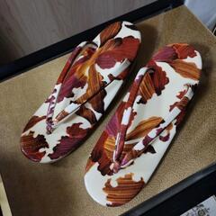 新品未使用   天狗  草履の画像