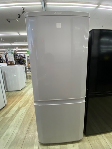 2018年製 冷蔵庫（146L）近隣配送無料＋保証＋設置込 三菱146L冷凍冷蔵庫:2019年製【リサイクルフカツ岡崎倉庫店