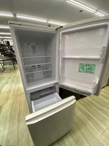 一人暮らし146L 冷蔵庫 三菱 2012年製 三菱146L冷凍冷蔵庫:2019年製【リサイクルフカツ岡崎倉庫店】250724NA-8
