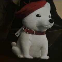 ソフトバンク お父さん犬 ぬいぐるみ しゃべるお父さんBICストラップ2の画像