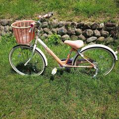 ブリヂストン ジュニア向け 自転車  エコパル 22インチ ピンク 訳あり品 子供用自転車の画像