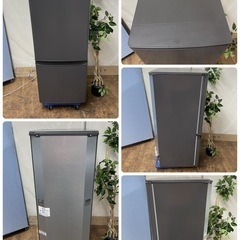 R723 ☀️ ジモティー限定価格！ MITSUBISHI 冷蔵庫（146L / 右開き）22年製 MR-P15G ⭐動作確認済⭐クリーニング済の画像