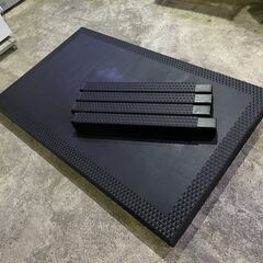 ★状態〇★ 家具 ピクシス ガーデンテーブル 幅150cm ラタン調 長方形 アウトドア テーブル 屋外 ベランダ テラス ガーデンファニチャーの画像
