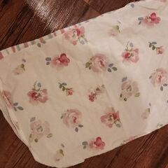 ¥500ニトリ かげ布団カバー シングル ピローケースの画像