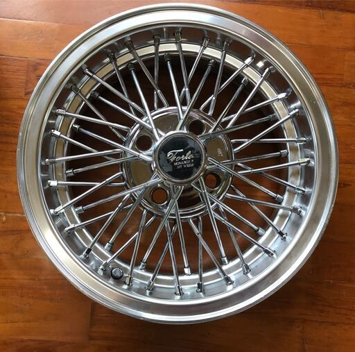 希少なロードスターオプション　ワイヤーホイール　フォルテクス／14インチ／4穴／100PCD 希少なロードスターオプション ワイヤーホイール フォルテクス／14
