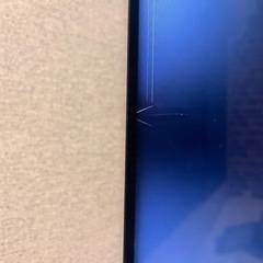 【ジャンク品】Hisense 55A6K 55インチテレビの画像