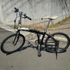 (引取りまたはお届けご相談)ルノー折りたたみ自転車24インチの画像