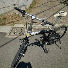 (引取りまたはお届けご相談)ルノー折りたたみ自転車24インチの画像
