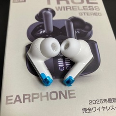 新品　ワイヤレスイヤホン　インナーイヤー型の画像