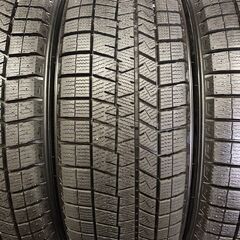 【走行短め】DUNLOP WINTER MAXX WM03 195/50R19 19インチ スタッドレス 4本 23年製 60プリウス等　(STI006) の画像