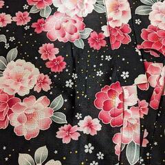 新品★可愛い甚平★飾り花つけます。下駄もありますの画像