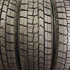【走行短め】DUNLOP WINTER MAXX WM02 165/65R14 14インチ スタッドレス 4本 タンク トール ルーミー パッソ ブーン ジャスティ等 (STH009)の画像