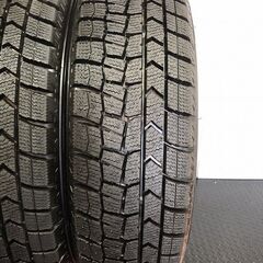 【走行短め】DUNLOP WINTER MAXX WM02 165/65R14 14インチ スタッドレス 4本 タンク トール ルーミー パッソ ブーン ジャスティ等 (STH009)の画像